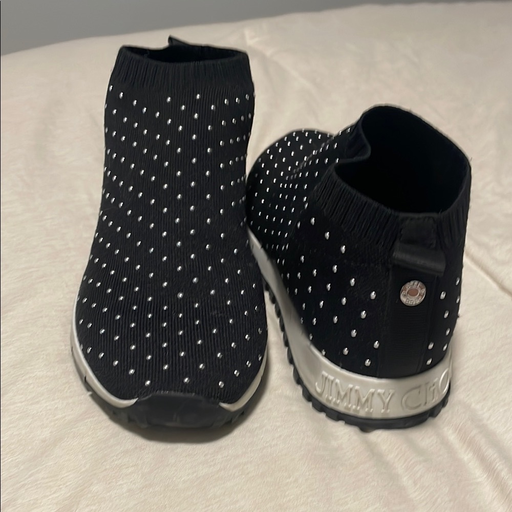 Jimmy choo black sneakers